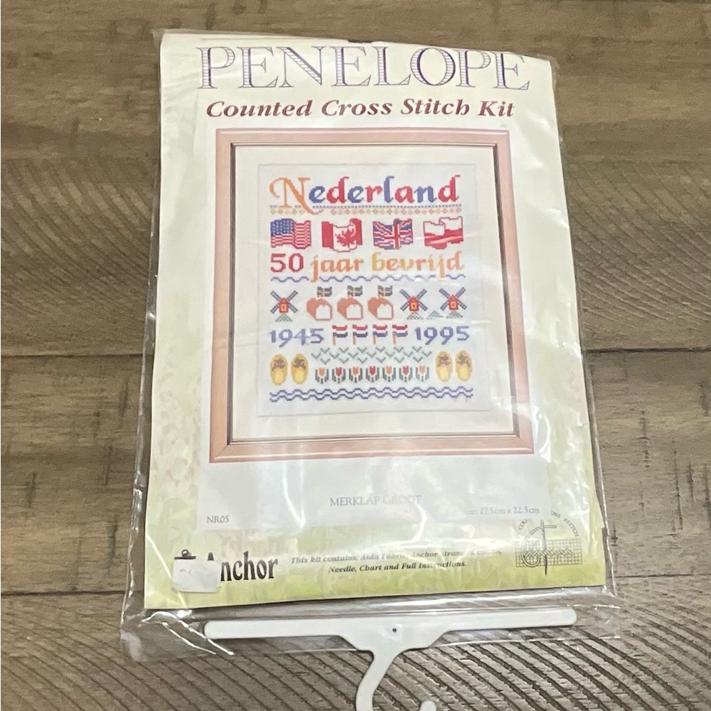 Penelope Counted Cross Stitch Kit NR05 Netherlands 50th Anniversary Liberation